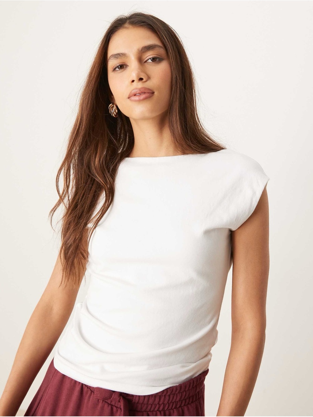 Abercrombie & Fitch White Women’s Top